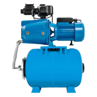 Насосная станция Unipump АКВАРОБОТ ECO JET LA 80 поверхностная, сталь, 0.6кВт, 38м, 50л/мин, 220В, объем бака - 24л