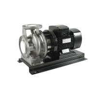 Насос центробежный, консольно-моноблочный Unipump FS65-40-200-7.5 поверхностный, нержавеющая сталь, 7.5кВт, 46м, 416л/мин, 380В