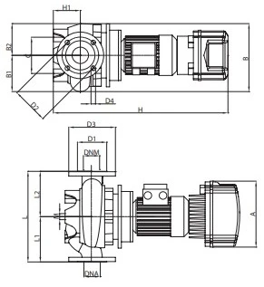 Насос циркуляционный DAB CP-GE 65-3400/A/BAQE/5.5 поверхностный, корпус - чугун, 380В
