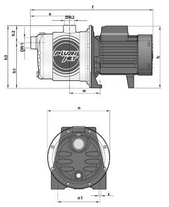 Насос многоступенчатый Pedrollo PLURIJETm 3/80X поверхностный, корпус - нержавеющая сталь, мощность - 0.48кВт, напор - 40м, производительность - 80л/мин, 220В Насос многоступенчатый Pedrollo PLURIJETm 3/80X поверхностный, корпус - нержавеющая сталь, мощность - 0.48кВт, напор - 40м, производительность - 80л/мин, 220В