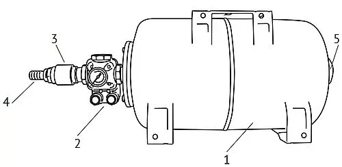 Комплект автоматики Unipump АКВАРОБОТ-М 3/4″ Ру1.5 c гидроаккумулятором - 5л