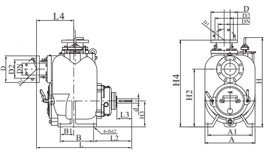 Насос фекальный CNP SP-2MSHRC(2350) поверхностный, корпус - нержавеющая сталь, мощность - 7.5кВт, напор - 18м, производительность - 534л/мин, 380В