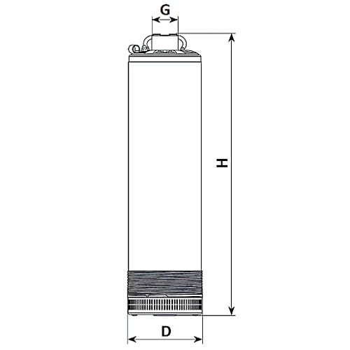 Насос колодезный STOUT SPW-0001-200600 погружной, корпус - нержавеющая сталь, напор - 34м, производительность - 90л/мин, 220В
