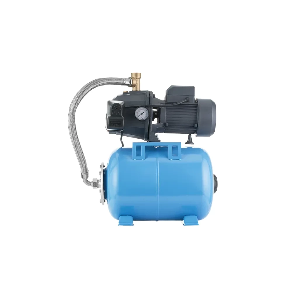 Насосная станция Unipump AUTO DP 750 поверхностная, корпус - чугун, мощность - 0.75кВт, напор - 40м, производительность - 40л/мин, 220В, объем гидроаккумулятора - 24л Насосная станция Unipump AUTO DP 750 поверхностная, корпус - чугун, мощность - 0.75кВт, напор - 40м, производительность - 40л/мин, 220В, объем гидроаккумулятора - 24л