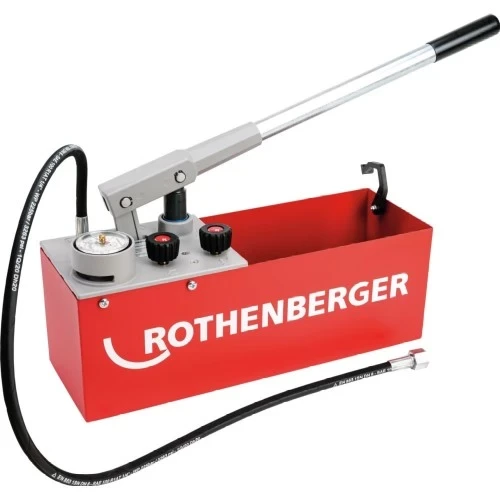 Насос опрессовочный Rothenberger RP 50S поверхностный, корпус - сталь Насос опрессовочный Rothenberger RP 50S поверхностный, корпус - сталь