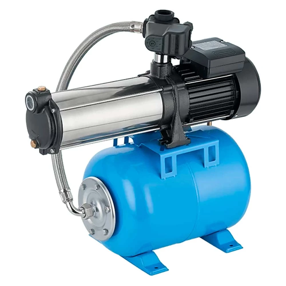 Насосная станция Unipump AUTO MH 600 С поверхностная, корпус - сталь, мощность - 1.1кВт, напор - 65м, производительность - 92л/мин, 220В