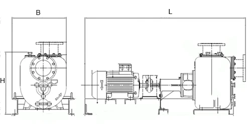 Насос дренажный Varisco JE 8-300 G10 ST40 BASE поверхностный, корпус - чугун, мощность - 22кВт, напор - 22м, производительность - 8000л/мин, 380/660В, на раме