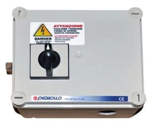 Пульт управления Pedrollo QEM 150 1.1кВт 220В/50Гц Пульт управления Pedrollo QEM 150 1.1кВт 220В/50Гц